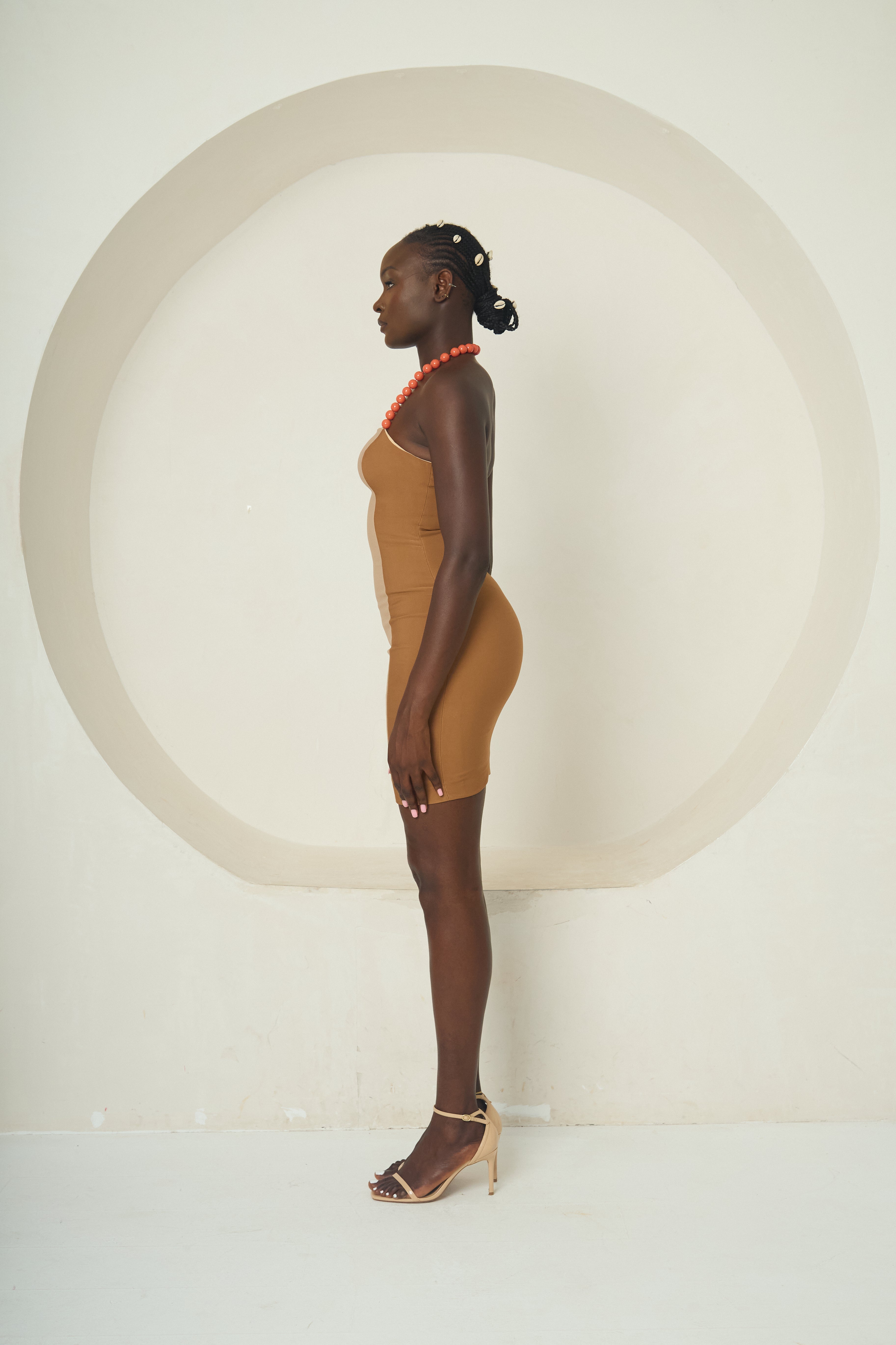 Nnenna (The Sculpted Mini Dress)