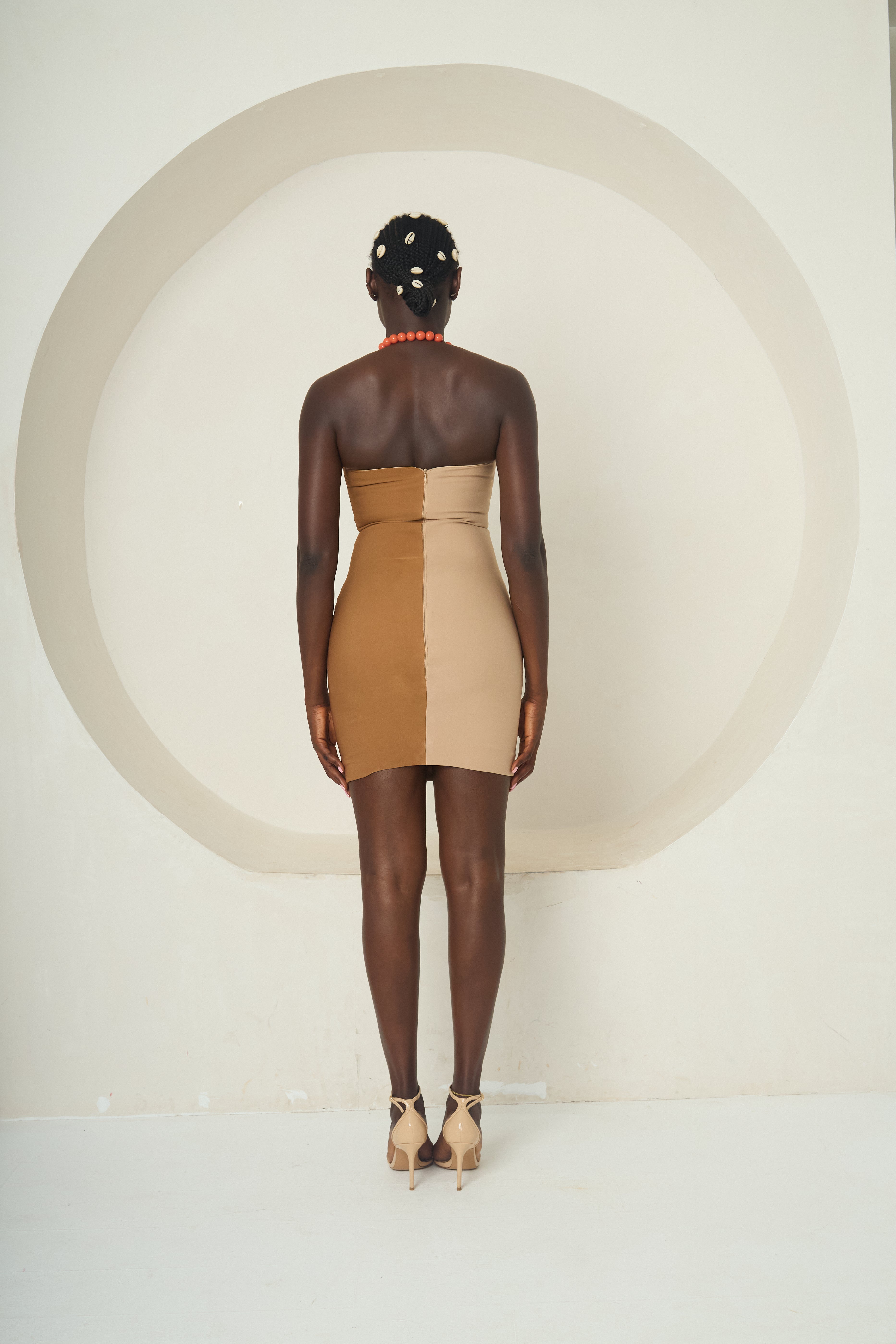 Nnenna (The Sculpted Mini Dress)