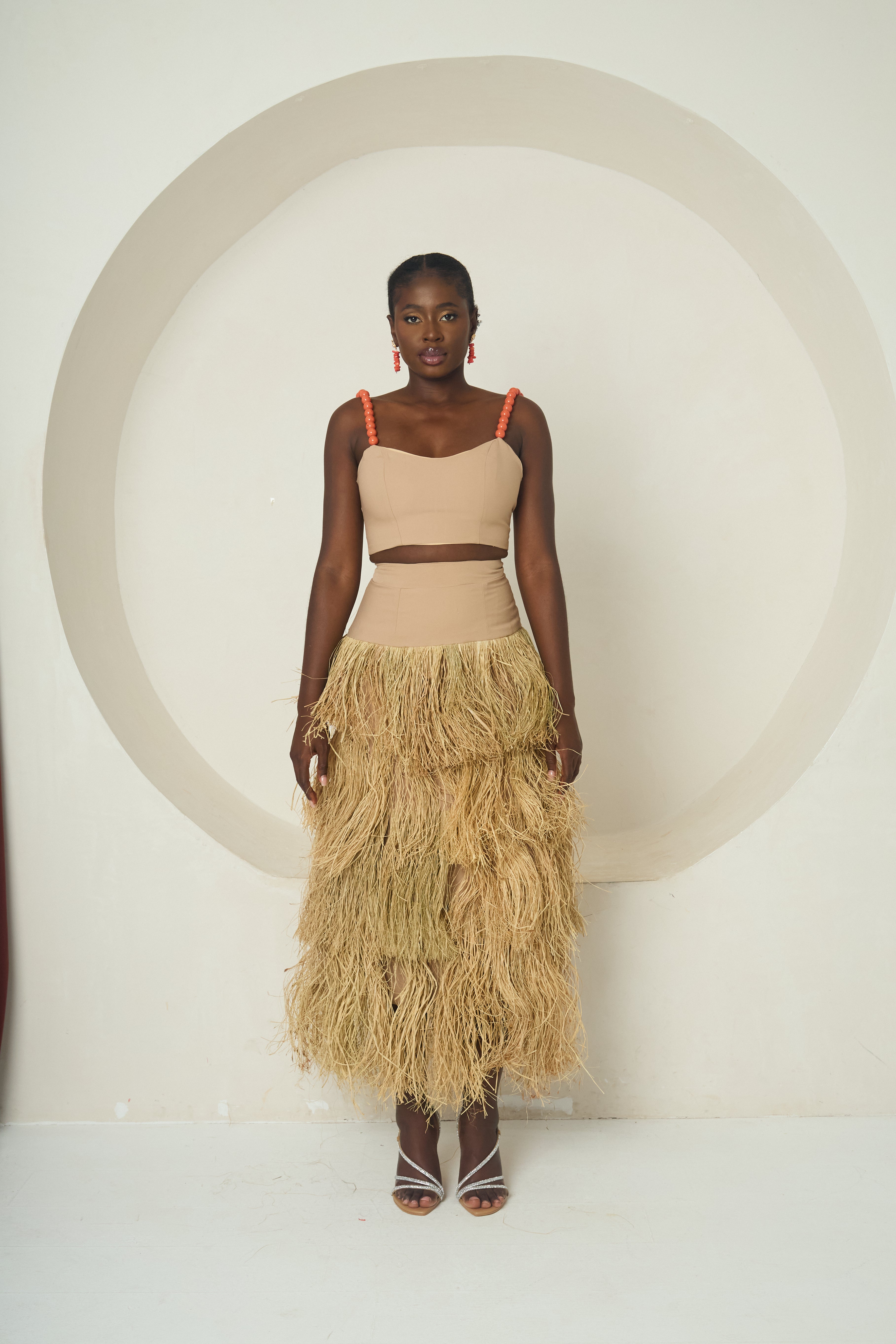 ONYEOMA (The Heritage Grass Skirt Ensemble)